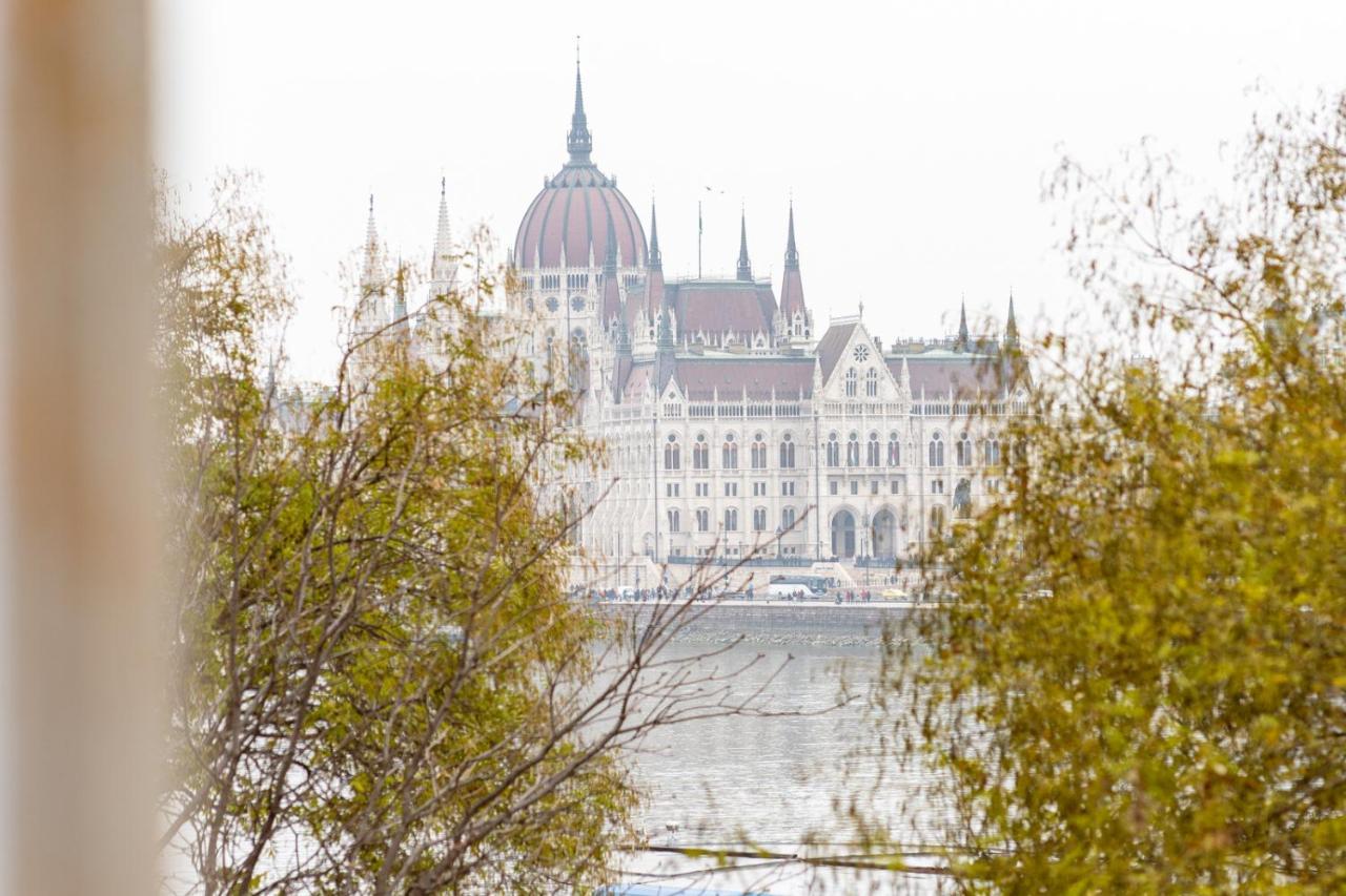 Danube Waterfront View At Chain Bridge Будапешт Экстерьер фото